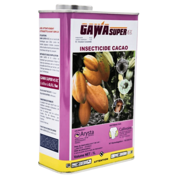 Insecticide GAWA SUPER 45EC pour CACAO
